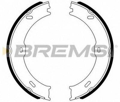 BREMSI gf0315 -  Комплект тормозных колодок, стояночная тормозная система