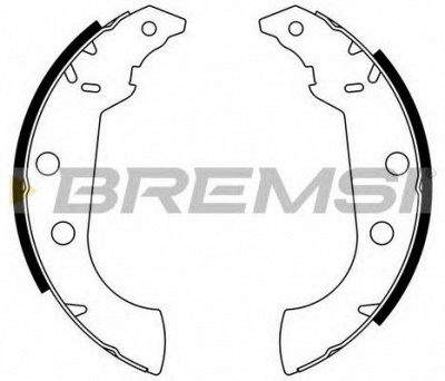BREMSI gf0383 -  Комплект тормозных колодок