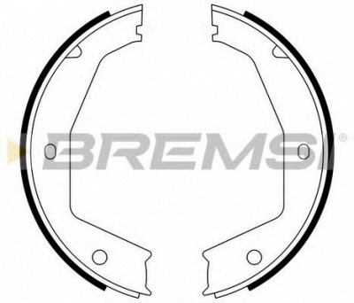 BREMSI gf0397 -  Комплект тормозных колодок, стояночная тормозная система