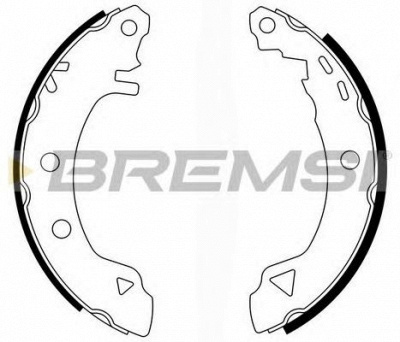 BREMSI gf0418 -  Комплект тормозных колодок