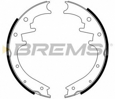 BREMSI gf0423 -  Комплект тормозных колодок