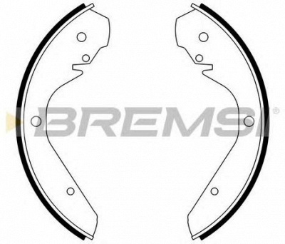 BREMSI gf0538 -  Комплект тормозных колодок