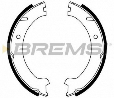 BREMSI gf0607 -  Комплект тормозных колодок, стояночная тормозная система