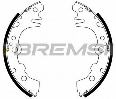 BREMSI gf0673 -  Комплект тормозных колодок