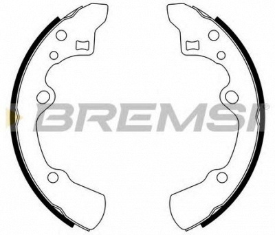BREMSI gf0779 -  Комплект тормозных колодок