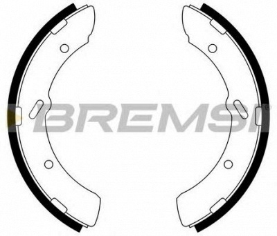 BREMSI gf0829 -  Комплект тормозных колодок