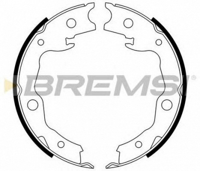 BREMSI gf0876 -  Барабанные тормозные колодки