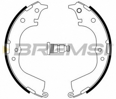 BREMSI gf0941 -  Барабанные тормозные колодки