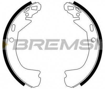 BREMSI gf4636 -  Комплект тормозных колодок