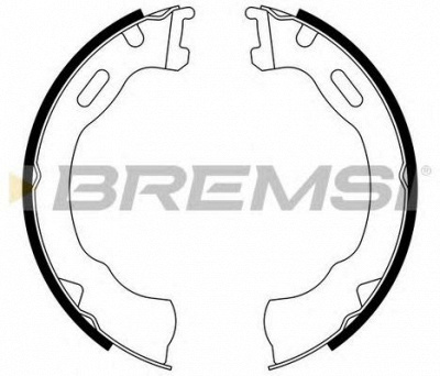 BREMSI gf4791 - Комплект тормозных колодок