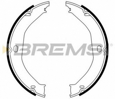 BREMSI gf4807 -  Комплект тормозных колодок, стояночная тормозная система