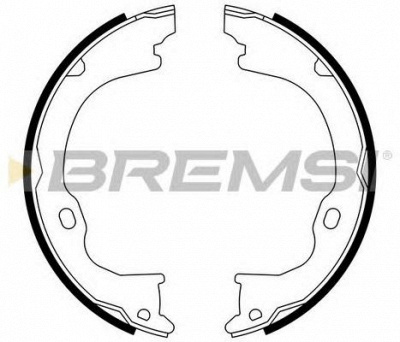BREMSI gf4941 -  Комплект тормозных колодок, стояночная тормозная система