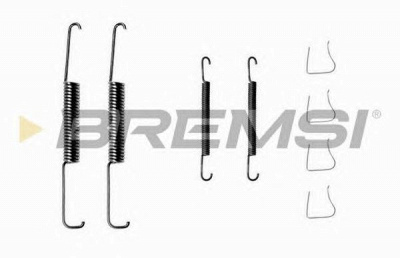 BREMSI sk0508 -  Комплектующие, тормозная колодка
