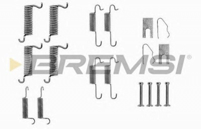 BREMSI sk0536 -  Комплектующие, тормозная колодка