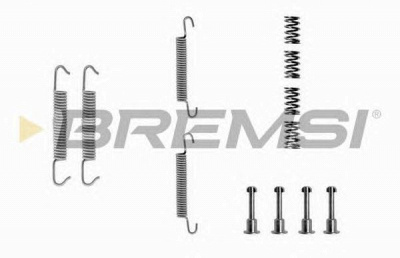 BREMSI sk0621 -  Комплектующие, тормозная колодка