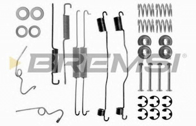 BREMSI sk0624 -  Комплектующие, тормозная колодка