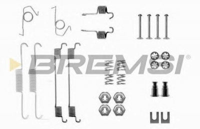 BREMSI sk0626 - Комплектующие, тормозная колодка