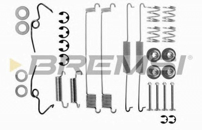 BREMSI sk0641 - Комплектующие, тормозная колодка