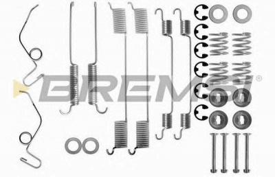 BREMSI sk0642 - Комплектующие, тормозная колодка