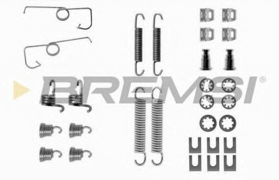BREMSI sk0644 -  Комплектующие, тормозная колодка