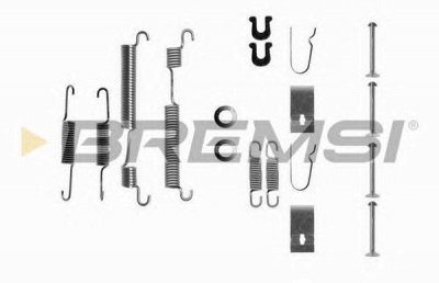 BREMSI sk0653 -  Комплектующие, тормозная колодка