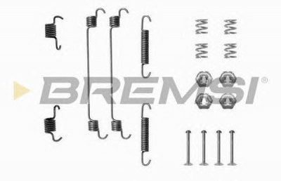 BREMSI sk0657 -  Комплектующие, тормозная колодка