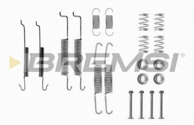 BREMSI sk0680 -  Комплектующие, тормозная колодка