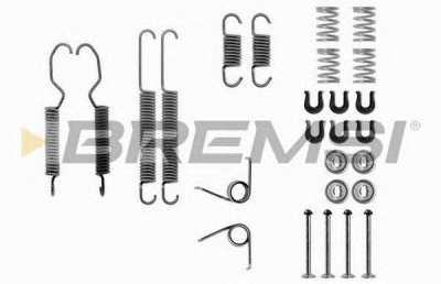 BREMSI sk0683 -  Комплектующие, тормозная колодка