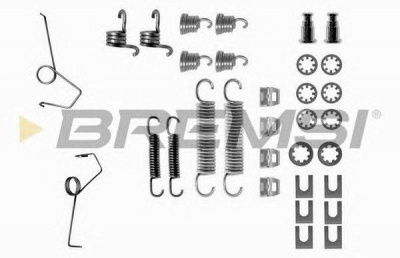 BREMSI sk0686 -  Комплектующие, тормозная колодка