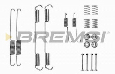 BREMSI sk0689 -  Комплектующие, тормозная колодка