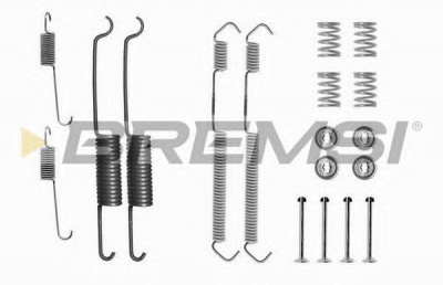 BREMSI sk0691 -  Комплектующие, тормозная колодка