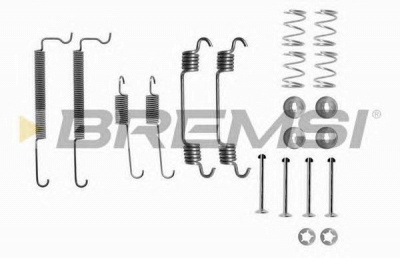 BREMSI sk0710 -  Комплектующие, тормозная колодка