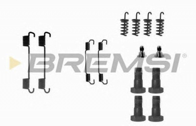 BREMSI sk0716 -  Комплектующие, тормозная колодка