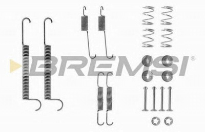 BREMSI sk0746 -  Комплектующие, тормозная колодка