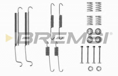 BREMSI sk0756 -  Комплектующие, тормозная колодка