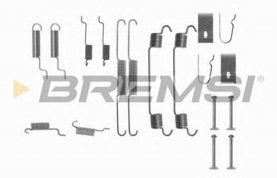 BREMSI sk0767 -  Комплектующие, тормозная колодка
