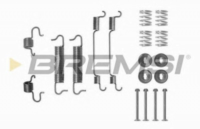 BREMSI sk0780 -  Комплектующие, тормозная колодка
