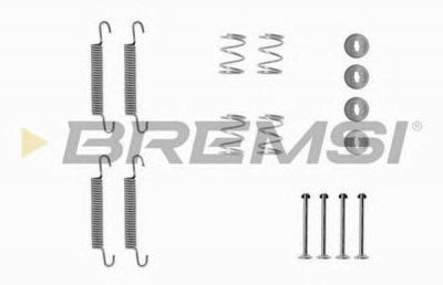 BREMSI sk0791 -  Комплектующие, тормозная колодка