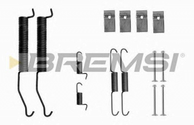 BREMSI sk0812 -  Комплектующие, тормозная колодка