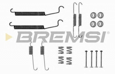 BREMSI sk0830 -  Комплектующие, тормозная колодка