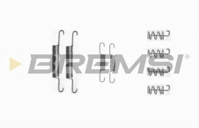 BREMSI sk0831 -  Комплектующие, тормозная колодка