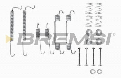 BREMSI sk0849 -  Комплектующие, тормозная колодка