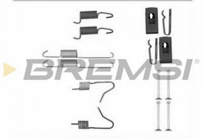 BREMSI sk0898 -  Комплектующие, тормозная колодка