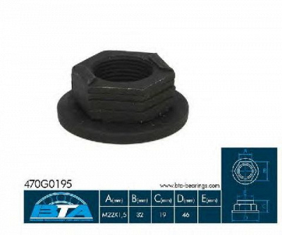 BTA 470g0195bta -  Конец вала, приводной вал