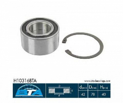 BTA h10316bta -  Комплект подшипника ступицы колеса