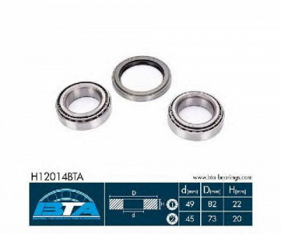 BTA h12014bta -  Комплект подшипника ступицы колеса