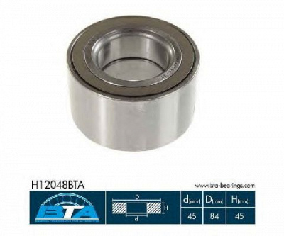 BTA h12048bta -  Комплект подшипника ступицы колеса