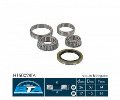 BTA h15002bta -  Комплект подшипника ступицы колеса