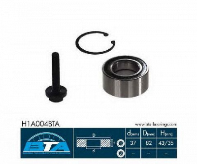 BTA h1a004bta -  Комплект подшипника ступицы колеса