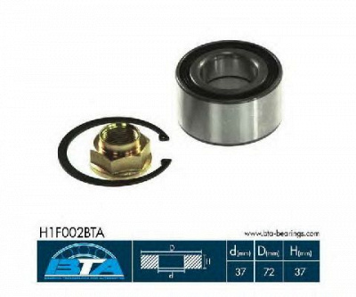 BTA h1f002bta -  Комплект подшипника ступицы колеса